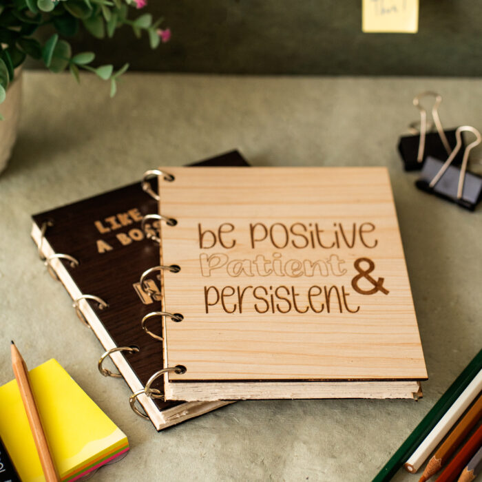 Be Positive, Patient & Persistent Notebook - Image 1