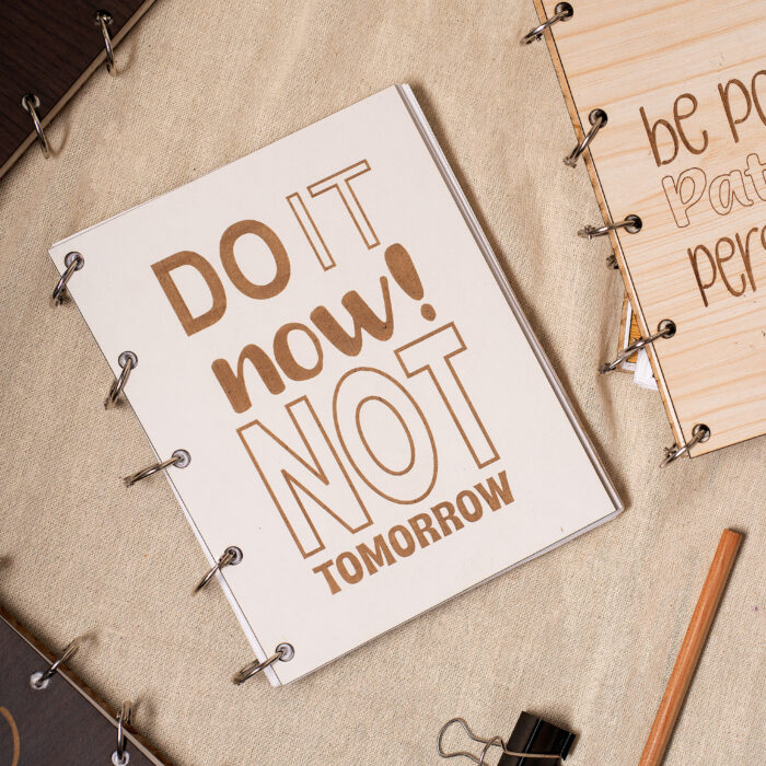 Do it now! Not tomorrow Notebook - Image 1