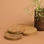 Coasters - Plain Round (set of 4)