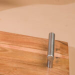 Rectangle tray with metal handles - Image 2