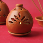 Terracotta Akhand Divo - Image 3